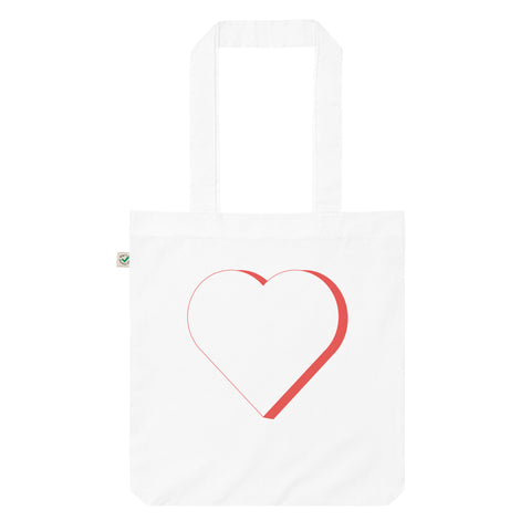 What Love Is Heart Tote Bag